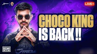 CHOCO KING IS BACK!! | BGMI SCRIMS AND CLASSIC LIVE | GODL ADMINO |