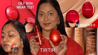 Is the Viral TIRTIR Cushion Foundation worth the hype ?? 7 Hrs wear test on Very Oily skin !