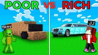 MIKEY vs JJ : NOOB vs PRO - LIMOUSINE Build Battle in Minecraft Maizen