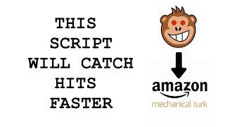 TECH FADE TAMIL | How to use this script to catch HIT faster in Mturk Account