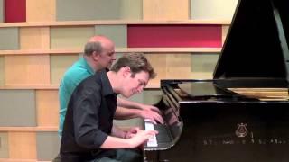 Brahms: Hungarian Dance in Latin Style - Piano Duo