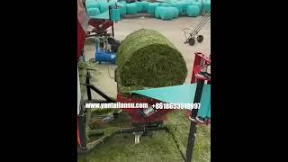 Automatic corn silage packing machine /silage baler machine for sale