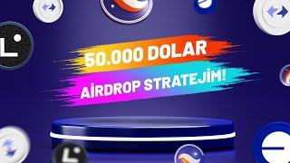 50.000 Dolarlık Airdrop Stratejim! Airdrop Kriterleri Ne Olabilir? | zkSync, Linea, Base ve StarkNet