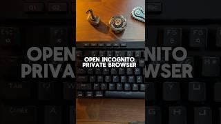 Browse in private? Hit this keyboard combo to open incognito mode instantly on your PC #pcshortcuts
