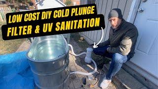 DIY Cold Plunge Filter & UV Sanitation for under $100