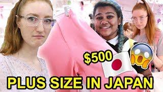 $500 JAPANESE PLUS SIZE HAUL *yikes* | SHOPPING FOR PLUS SIZE CLOTHING IN TOKYO 2019