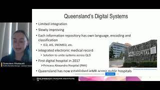 Developing approaches for using SNOMED CT in Queensland Trauma System - Genevieve Westacott (202122)