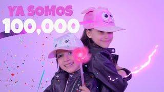 VIDEO YA SOMOS 100 MIL SUSCRIPTORES - CANCIONES INFANTILES PARA BAILAR - HISTORIAS PARA NIÑOS