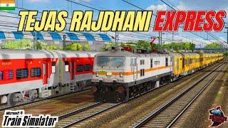 RAJDHANI KA JALWA  : JOURNEY WITH 12952 NEW DELHI MUMBAI TEJAS RAJDHANI EXPRESS #mstslive