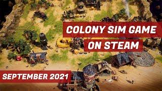 9 Best New Colony Sim Game On Steam - September