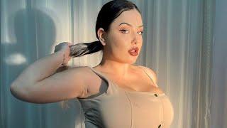 Milada Moore Curvy Pluse Size Model..Bio & Wiki…..