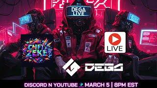 DEGA LIVE: Inside Scoop with Freaketon & Zeke - New details, a surprise guest and LEAKS!