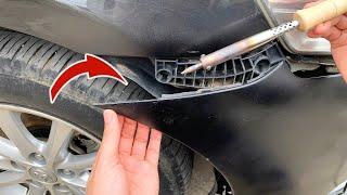 Car Bumper Repair by Yourself at Home ! No Need for a Mechanic