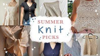 Summer knits that will make you fall in love with summer knitting | Woozy By Céline