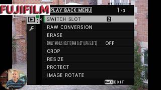 Fuji Play Back Menu do we use it enough and is it useful.