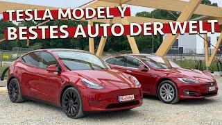 Tesla Model Y Probefahrt, Test, Fahrbericht & Vergleich mit Model S - Das beste Elektroauto der Welt