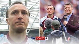 Emotional Mark Noble gives farewell speech to West Ham fans 