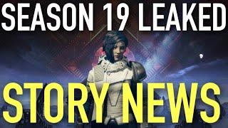 HUGE SEASON 19 STORY LEAK! CHARACTERS, PLOT, & MORE! Destiny 2: Witch Queen