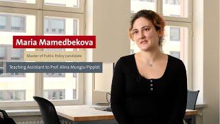 Student Spotlight: Master of Public Policy student Maria Mamedbekova