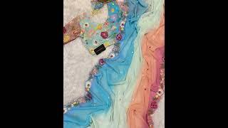 new party'wear sarees #viral #fashion #partywear #saree #sareelove #shortvideos