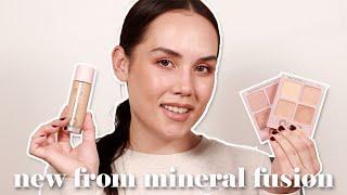 new from mineral fusion + dupe for armani luminous silk | alexa chan