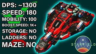 Starfield The Ultimate Fighter Ship Insane Damage & Speed Build Guide.