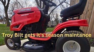 Troy-Bilt Bronco Air filter, Spark Plug & Oil change (Kohler Courage 15-21HP motors)