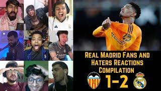 Crazy REAL MADRID Fans and Haters Reactions to VALENCIA 1-2 REAL MADRID | La Liga GW 12 | 04-01-2025