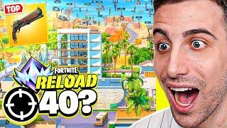 40 KILL WIN in UNREAL RELOAD... *QUASI*  Fortnite ITA!