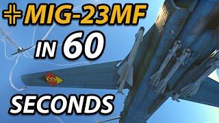 The GERMAN MiG-23MF in LESS than 60 SECONDS - #shorts Review