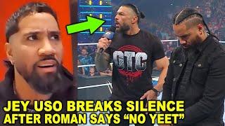 Jey Uso Breaks Silence After Roman Reigns Says No Yeet on WWE SmackDown as Jimmy Uso Asks for Help