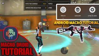 Free fire aimbot apk macrodroid sensi️ |Macrodroid free fire headshot setting