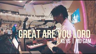 Great Are You Lord  - All Sons & Daughters + REPRISE //  Keys | MD Cam // In-ear Mix