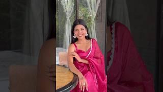 Styling a Saree | How to wear a Saree | Niharika Jain #grwmoutfit