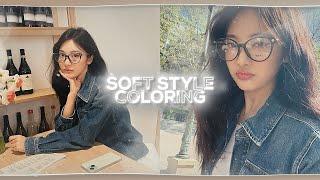 soft style coloring ; after effects tutorial