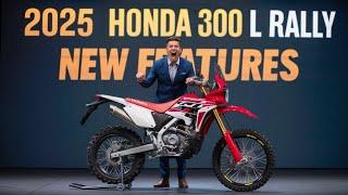 Ride Without Limits: 2025 Honda CRF 300L Rally ️ #honda #crf300l