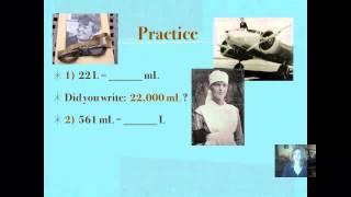 Lesson 14-2, Metric Units of Capacity