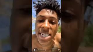 YaYa Mayweather Cuts NBA YoungBoy Maybach Tire