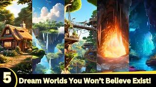 5 Mind-Blowing Imaginary Places Brought to Life with AI | Cosmic Creations