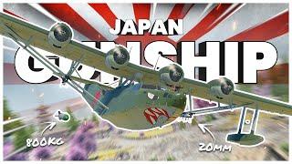 The Japanese GUNSHIP at BR 1.7 (War Thunder H6K4)