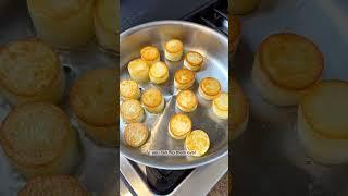 How to make fondant potatoes #cooking #fondantpotatoes #potatoes