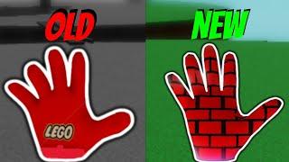 All Reworked Gloves in Slap Battles! Old VS New Gloves