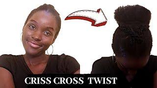 4B/4C CRISS CROSS HIGH PUFF BEGINNER FRIENDLY TUTORIAL |theFHBBYPAM  #shorts #highpuff