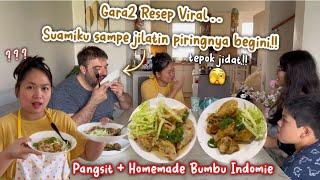 GARA2 BIKIN RESEP yg VIRAL INI, SUAMIKU SAMPE GA BERHENTI JILATIN PIRINGNYA‼️BUMBU INDOMIE HOMEMADE