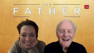 Olivia Colman & Anthony Hopkins on dementia & playing piano THE FATHER interview | Oscar