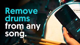 Remove drums from any song - moises.ai