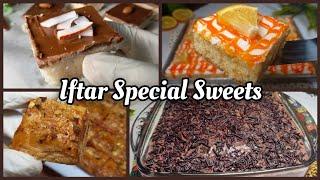 Ifter Special Sweet Dishes Recipes || Iftar Party Dessert Recipes || Ramadan Recipes #ramadan #4k