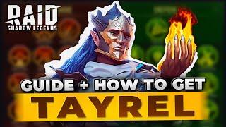 Tayrel Raid Shadow Legends️Build + Masteries️Guide 2024