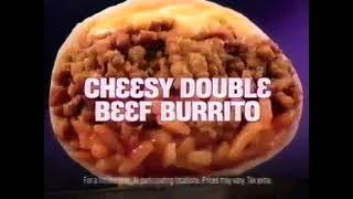 Taco Bell (2009) Television Commercial - Cheesy Double Beef Burrito