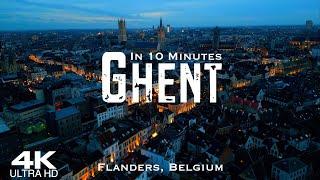 GHENT  Gent 2024 Drone Aerial 4K | Gand Belgium Belgique België